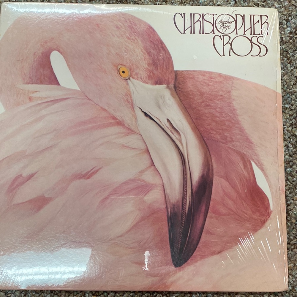 Another Page-Christopher Cross (Record Album) Vinyl Record 1983 original